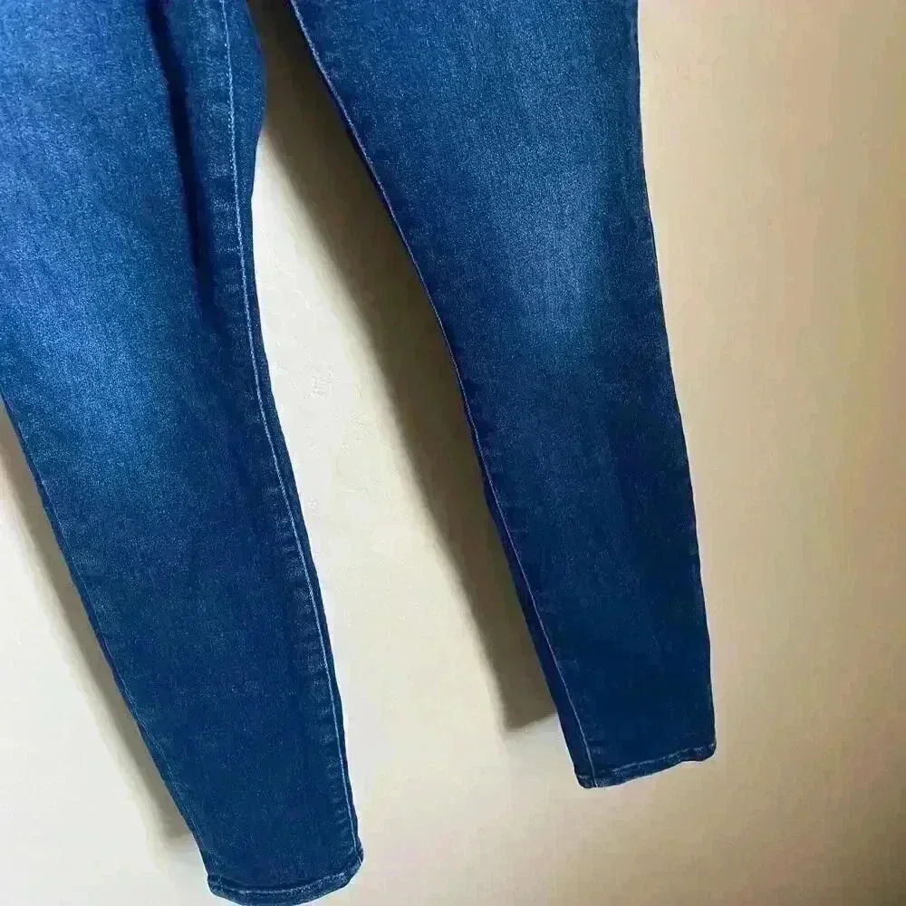 Good American‎ Good Legs Crossover High Waist Ankle Skinny Jeans